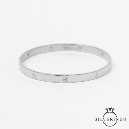 Auspicious 9 Bangle - Silverings