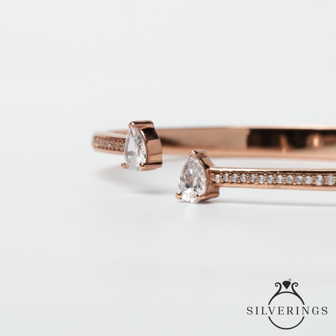 Beauty in Style Rose Gold Bracelet - Silverings