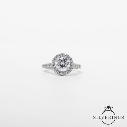 Forever Solitaire Zircone Ring - Silverings