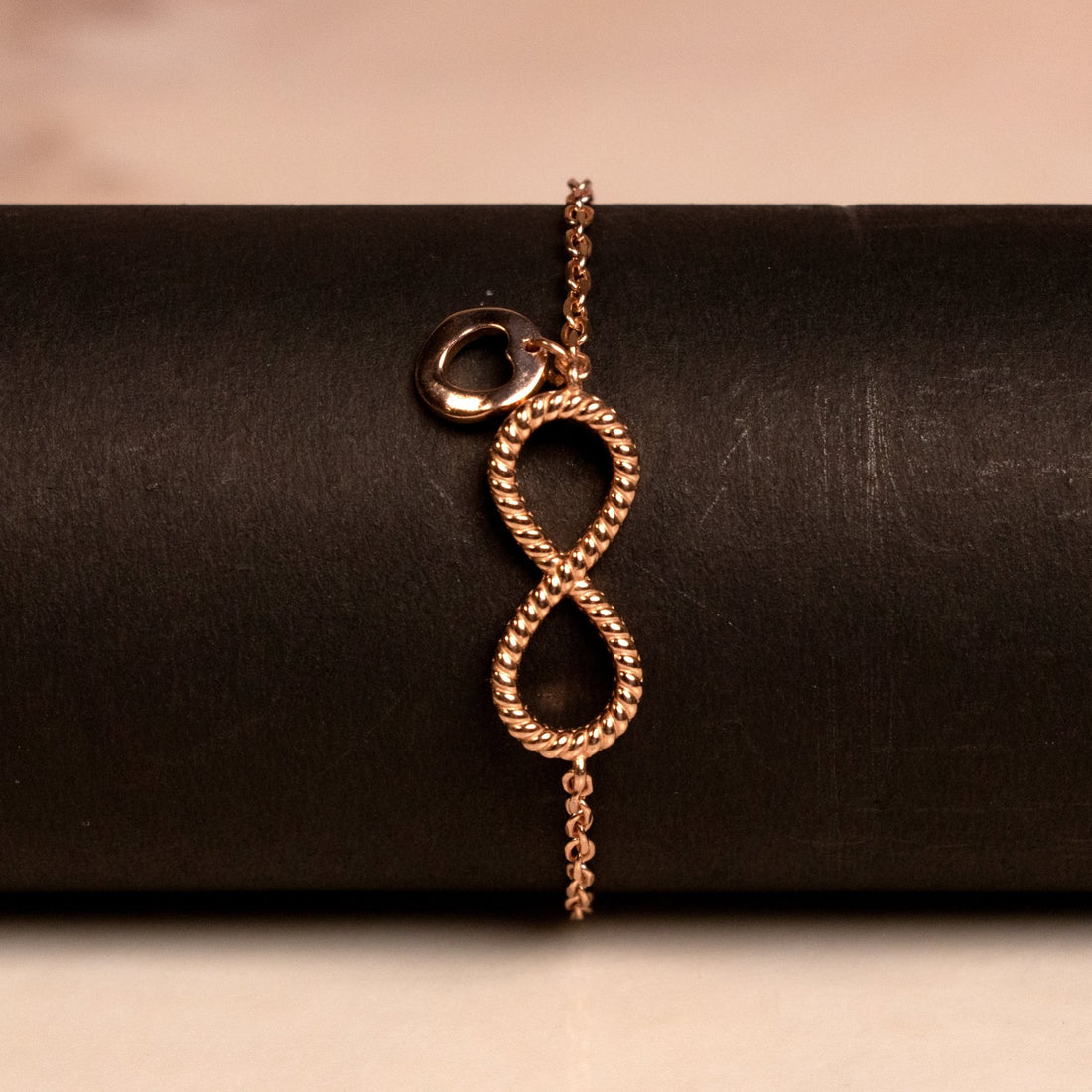 Infinity till Eternity Rose Gold Bracelet - Silverings