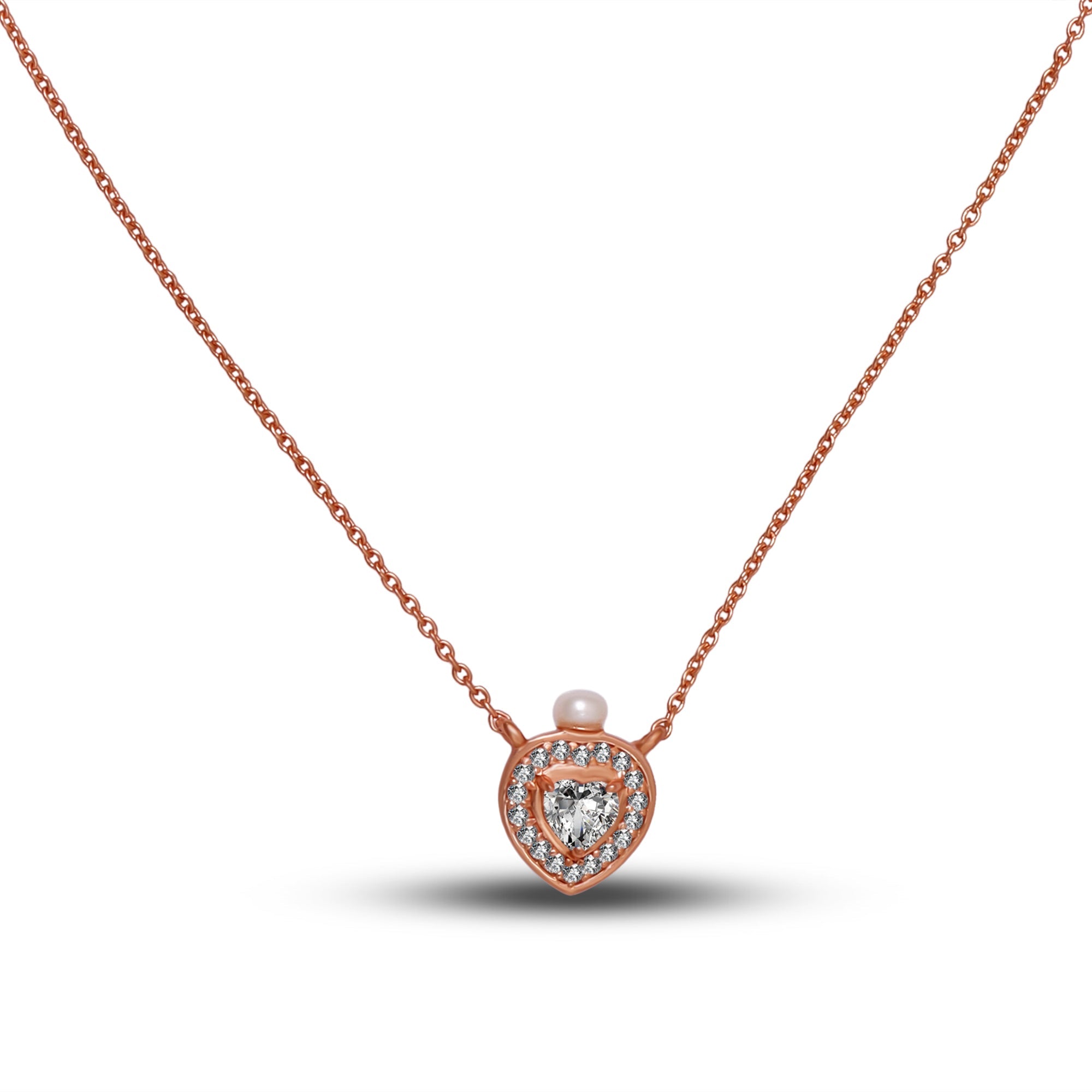 Love Potion Rose Gold Necklace - Silverings