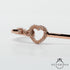 Love you till Infinity Rose Gold Bracelet - Silverings