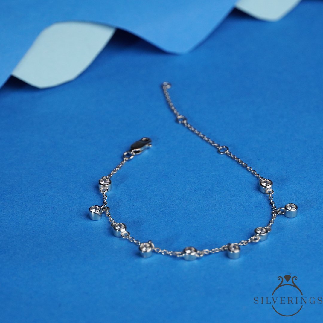 Mi Amor Zircon Bracelet - Silverings