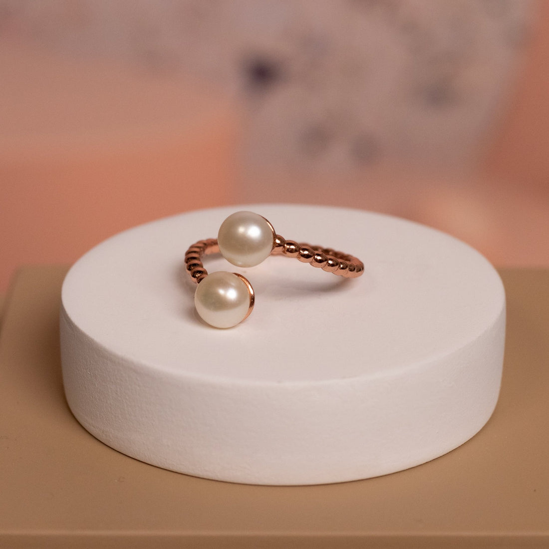 Pearl Right Ring - Silverings