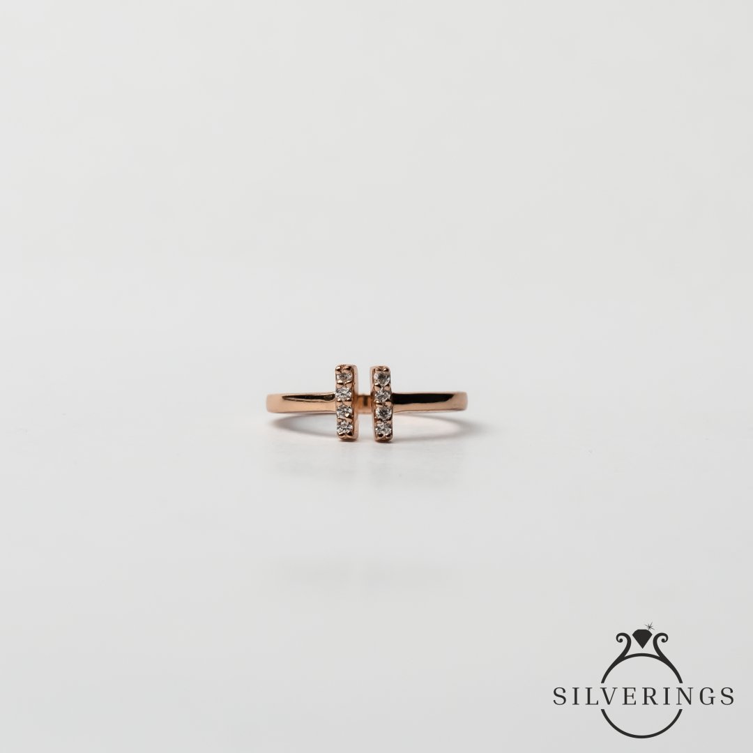 Pillow Talk Rose Gold Ring - Silverings