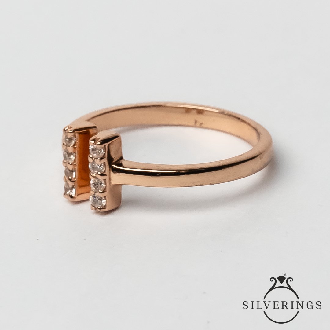 Pillow Talk Rose Gold Ring - Silverings