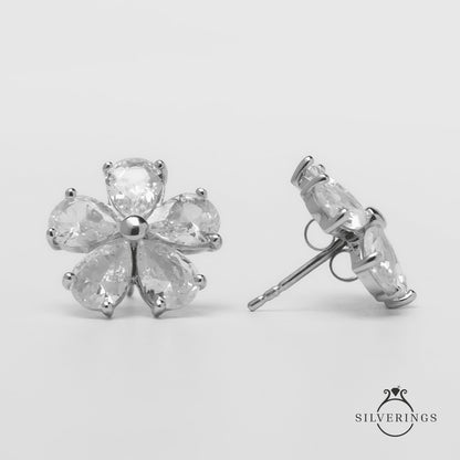 Pretty Women Zircon Earring - Silverings