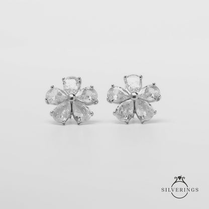 Pretty Women Zircon Earring - Silverings