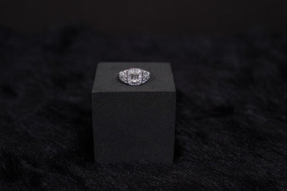 SILVERINGS 925 STERLING ROYAL POETRY SILVER RING - Silverings