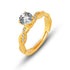 Sparkle on Sunshine Gold Zircon Ring - Silverings