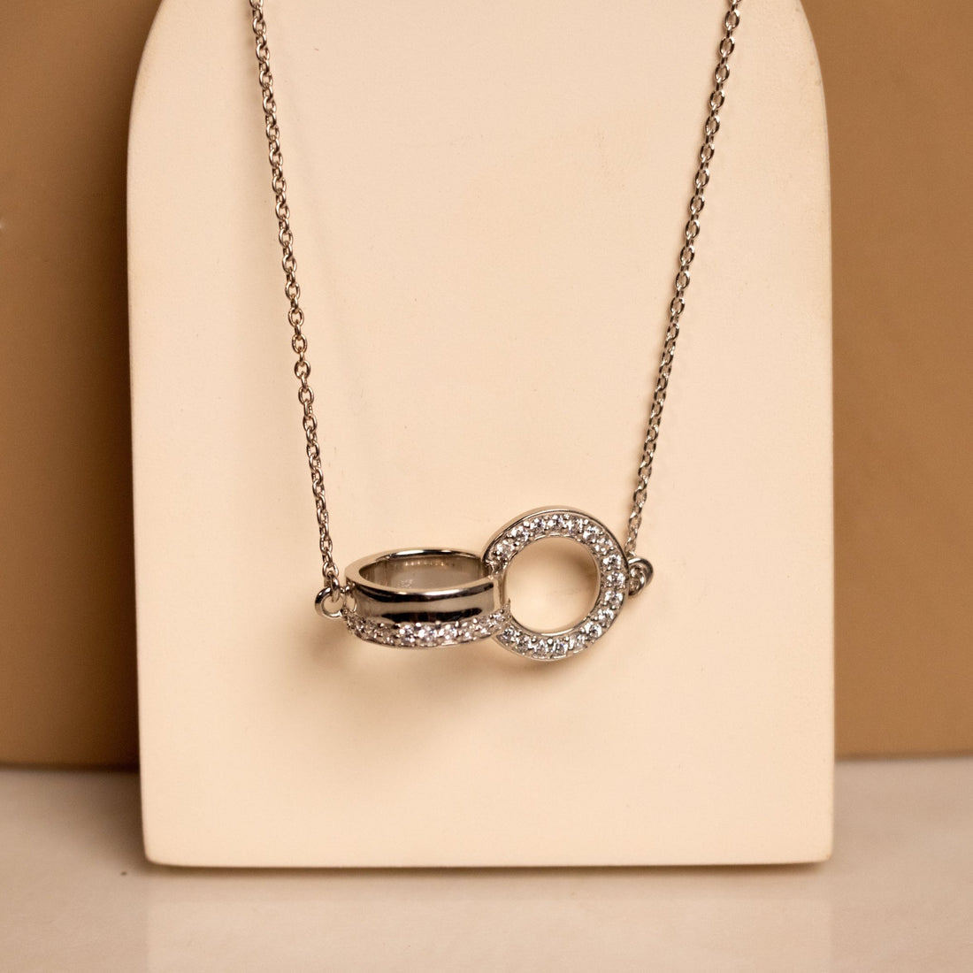 The Soul Tie Zircon Necklace - Silverings