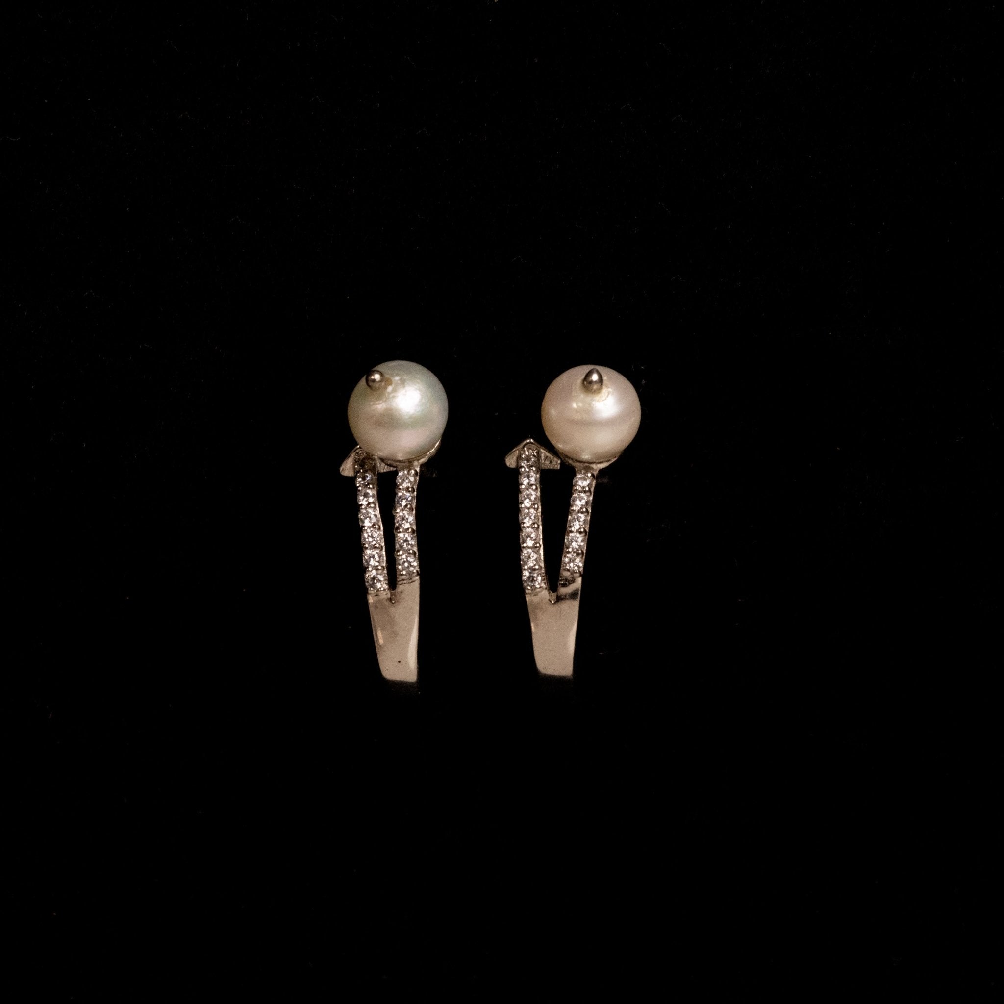 Tiffanys Pearl Earrings - Silverings