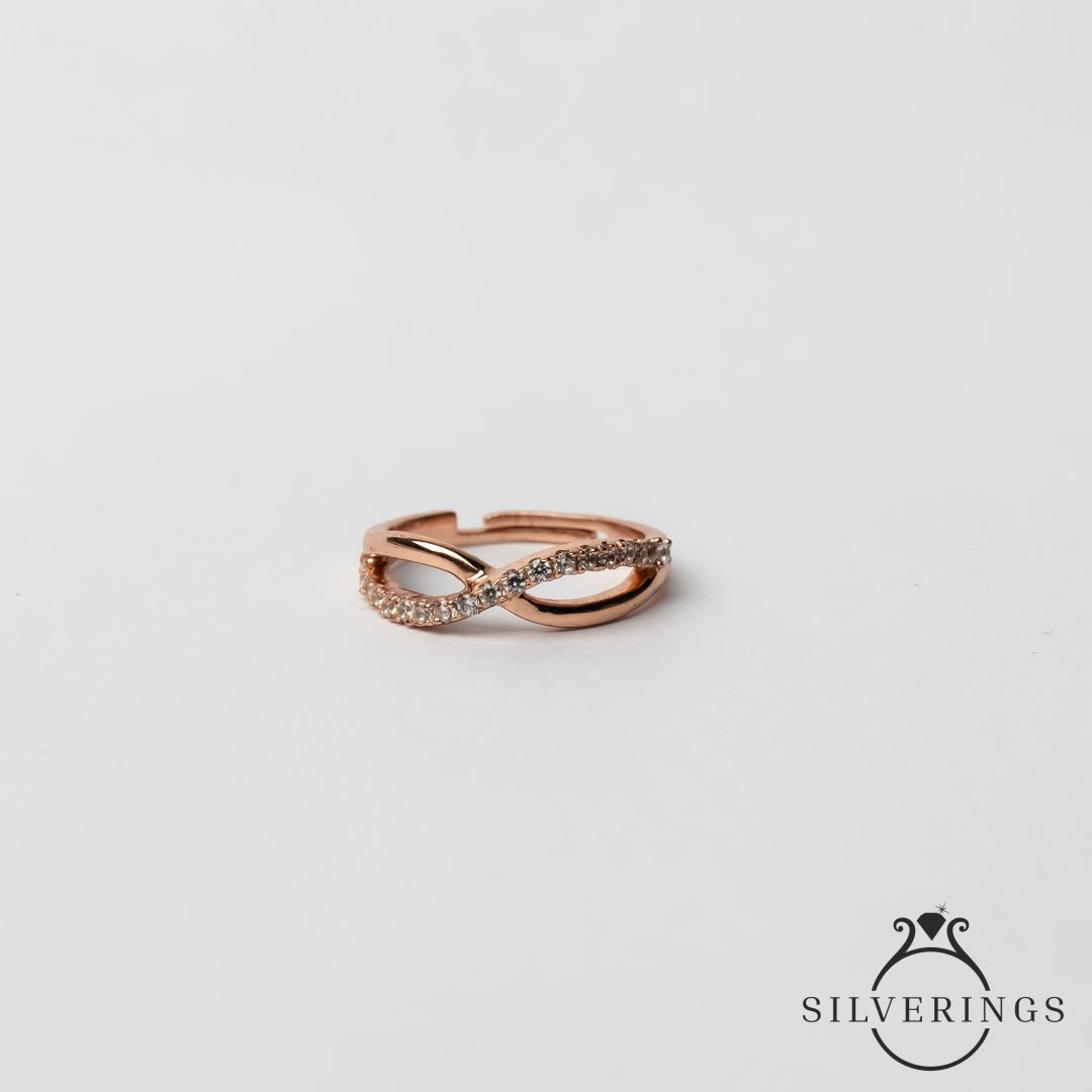 Until Infinity Zircon Ring - Silverings